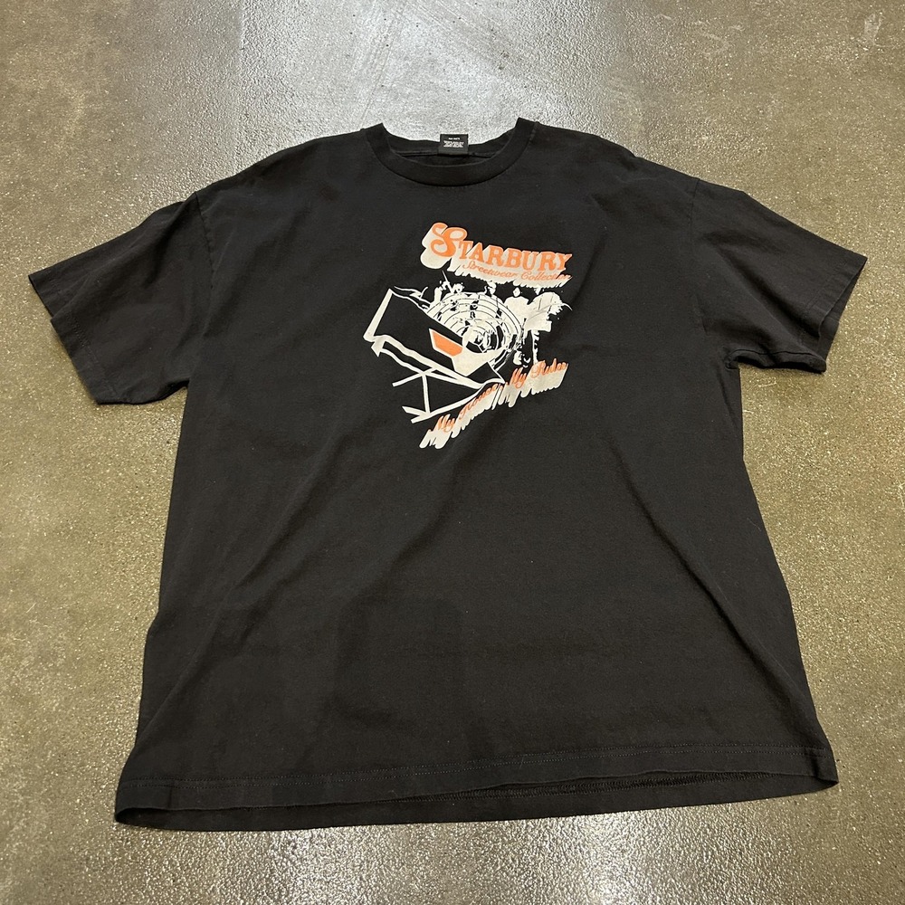 Starbury Shirt Mens 3XL Black My House My Rules Basketball‎ Tee Streetwear